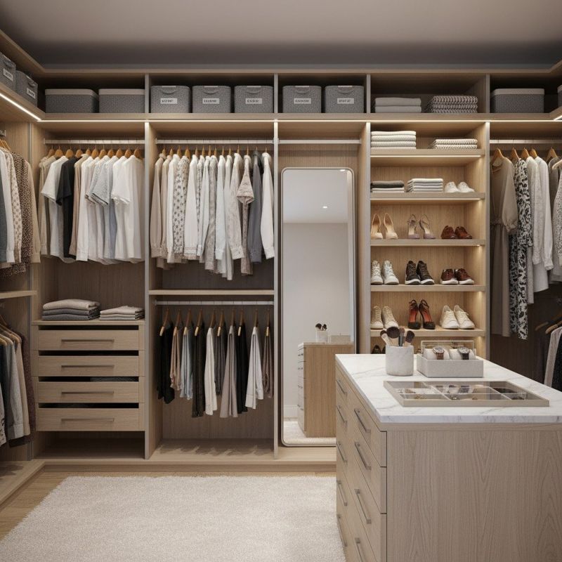 Closet Shelving Installation in Frederick, MD
