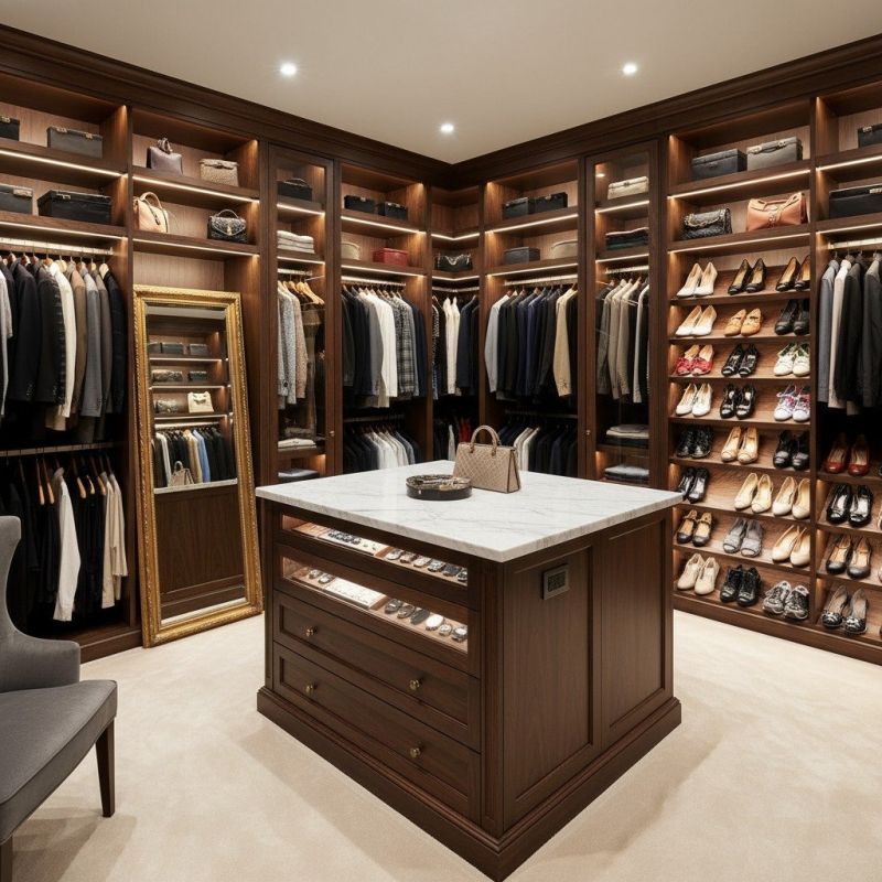 Walk In Closet Remodeling in Frederick, MD