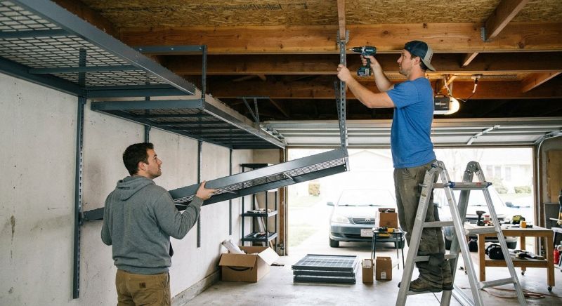 Garage Overhead Rack Service